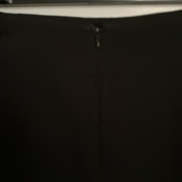 Rafaella Deep Black Pencil Silhouette Skirt Size 4 - Picture 7 of 10